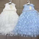 Sukienki DZIECIĘCA size 4-14 lat_ paczka 6szt _1 kolor 8878434