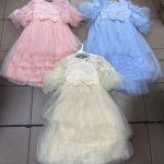 Sukienki DZIECIĘCA size 4-14 lat_ paczka 6szt _1 kolor 8878437