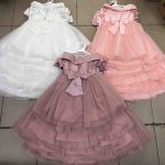 Sukienki DZIECIĘCA size 4-14 lat_ paczka 6szt _1 kolor 8878438