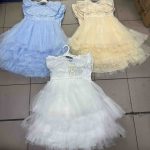 Sukienki DZIECIĘCA size 4-14 lat_ paczka 6szt _1 kolor 8878439