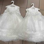 Sukienki DZIECIĘCA size 4-14 lat_ paczka 6szt _1 kolor 8878442