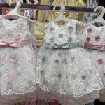 Sukienki DZIECIĘCA size 6-36 m_ paczka 6szt _1 kolor 8878452