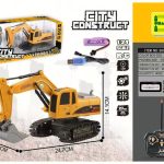Huina Toys Duża Zdalnie Sterowana Koparka Gąsienicowa Rc Na Pilota 8967019