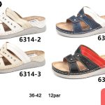 Buty Klapki DAMSKIE (36-42_12par) 1489378