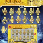 ZESTAW FIGURKI KLOCKI Ninjago 12szt AKCESORIA ZESTAW KLOCKI 9192165