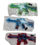 MINECRAFT KARABIN Z GRY DIAMENTOWY PISTOLET ŚWIECI LED DZWIĘK 9192167