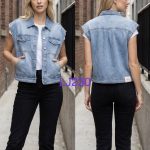 Kamizelki Jeansowe DAMSKA _ Size xs-xl_ paczka 12szt_