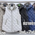 Kamizelki Damskie _size 3-7XL_paczka 5szt 1 kolor