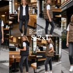 Kamizelki Damskie _size S-2XL_paczka 5szt 1 kolor 9880746
