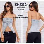 Kamizelki Jeansowe DAMSKA _ Size xs-xl_ paczka 12szt_ 2603939