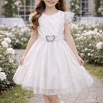 Sukienki DZIECIĘCA size 4-14 lat_ paczka 6szt _1 kolor 1108829
