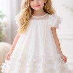 Sukienki DZIECIĘCA size 4-14 lat_ paczka 6szt _1 kolor 1109193