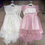 Sukienki DZIECIĘCA size 128-158_ paczka 6szt _1 kolor