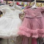 Sukienki DZIECIĘCA size 6-36M_ paczka 6szt _1 kolor 4303583