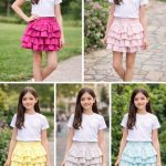 Spódnica DZIECIĘCA size 4-14 lat_ paczka 6szt _1 kolor 4303897