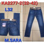 Spodnie JEANSOWE MĘSKA m.sara_size 32-42_paczka 12 szt_ 1960363