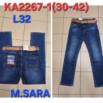 Spodnie JEANSOWE MĘSKA m.sara_size 30-42_paczka 12 szt_ 6276864