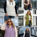 Kamizelki Damskie _ Size 3-7xl _paczka 5szt_1 kolor 4538447