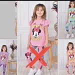 Komplety DZIECIĘCA size 3-8 lat_ paczka 5szt _1 kolor 9207443