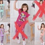 Komplety DZIECIĘCA size 3-8 lat_ paczka 5szt _1 kolor 9207444