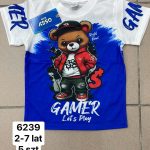 Bluzki DZIECIĘCA size 2-7 lat _ paczka 5szt _1 kolor 9208064