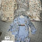 Komplety DZIECIĘCA size 3-9m _ paczka 6szt _1 kolor 9208994