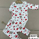 Komplety DZIECIĘCA size 0-9m _ paczka 6szt _1 kolor 9209018
