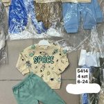 Komplety DZIECIĘCA size 6-24 m _ paczka 4szt _1 kolor 9209029