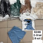 Komplety DZIECIĘCA size 2-9lat _ paczka 8szt _1 kolor 9209036
