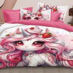 Komplet pościeli z stan faktyczny W model dla dzieci 3 Częściowy Rozmiar : 160/200cm 9209298