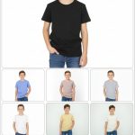 Bluzki DZIECIĘCA size 13-16 lat _ paczka 4szt _1 kolor
