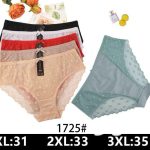 Majtki damskie _ Size xl-3xl_ paczka 24szt _mix kolor 5526582