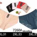 Majtki damskie _ Size xl-3xl_ paczka 24szt _mix kolor 2440063