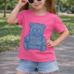 Bluzka DZIECIĘCA size 4-14 lat_ paczka 6szt _1 kolor 2440377