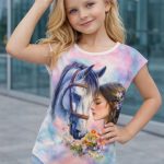 Bluzka DZIECIĘCA size 4-14 lat_ paczka 6szt _1 kolor 2440380