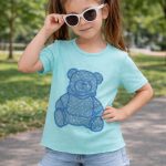 Bluzka DZIECIĘCA size 4-14 lat_ paczka 6szt _1 kolor 6175835