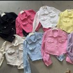 Kurtki Jeansy DZIECIĘCA size 4-14 lat _ paczka 6szt _1 kolor 6176117