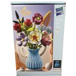 KLOCKI KWIATY KWIATKI W WAZONIE WAZON ZESTAW 109 ELEM. BUKIET 3D KWIATÓW 4770728