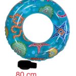 DUŻE DMUCHANE KOŁO DO PŁYWANIA ARBUZ KÓŁKO 80CM 4771171