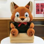 MASKOTKA PLUSZOWA NICK WILDE ZWIERZOGRÓD 40 CM + MIĘKKI KOC 100×180 CM FED 4772332