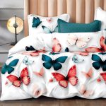 Komplet pościeli 5D „”” MILANO „” 100% satyna – bawełna _ 4 Częściowy Rozmiar : 200/220cm 8979636