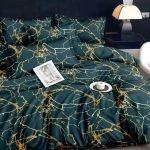 Komplet pościeli 5D „”” MILANO „” 100% satyna – bawełna _ 4 Częściowy Rozmiar : 200/220cm 8979653