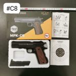 KULKI PISTOLET METALOWY PLASTIKOWE 8480164