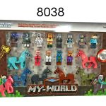 MINECRAFT FIGURKI ZESTAW 8480730