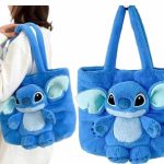 DZIECI STITCH TORBA STITCH PLUSZAK PLUSZOWA TOREBKA LILO RAMIE 8481154