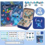 ZESTAW DO ROBIENIA BRANSOLETEK STITCH BIŻUTERII CHARMS LILO 72 EL KORALI 8481557