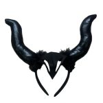 DEMON DZIECI CZARNA KROLOWA KOBIETY DLUGIE ROGI WOL NAKRYCIE 1448667