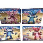 ZESTAW FIGURKA KLOCKI LILO & STITCH DISNEY 334 ELEMENTÓW DZIECKO