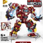 ZABAWKA KLOCKI MEGA ROBOT IRON MAN