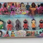 ZESTAW FIGUREK 6 SZTUK SQUID GAME